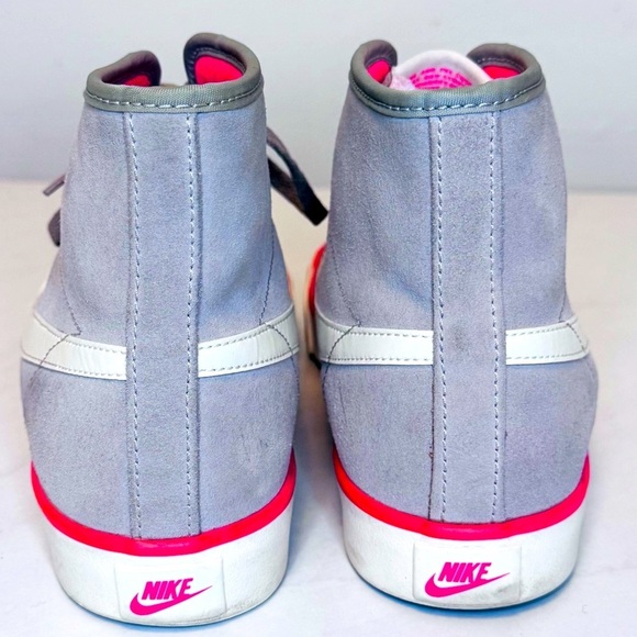 NIKE Retro Primo Court Mid Gray /Orange Suede - Picture 4 of 15